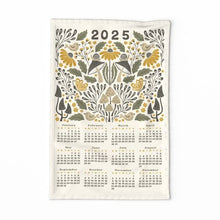 Load image into Gallery viewer, PREORDER-2025 Calendar Tea Towel