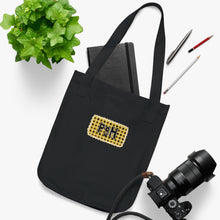Load image into Gallery viewer, Canvas Tote Bag — Yellow Plaid Patch “PGH” Eco Grocery & Everyday Tote