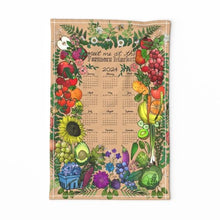 Load image into Gallery viewer, 2024 Tea Towel Calendar Pre- Order