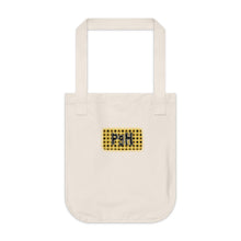 Load image into Gallery viewer, Canvas Tote Bag — Yellow Plaid Patch “PGH” Eco Grocery & Everyday Tote