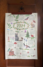 Load image into Gallery viewer, 2024 Tea Towel Calendar