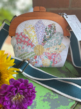 Load image into Gallery viewer, Vintage Quilt Wooden Frame Crossbody Clutch