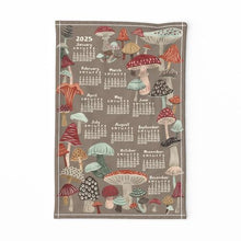 Load image into Gallery viewer, PREORDER-2025 Calendar Tea Towel