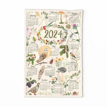 Load image into Gallery viewer, 2024 Tea Towel Calendar Pre- Order