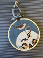 Load image into Gallery viewer, “Wrented” hand stitched Embroidery Hoops