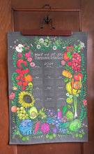 Load image into Gallery viewer, 2024 Tea Towel Calendar