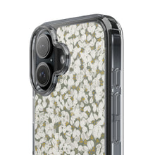 Load image into Gallery viewer, Clear Case — Tiny White Petal Flowers Phone Case