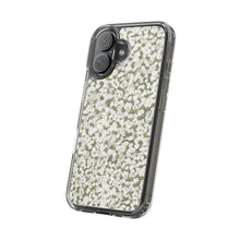 Load image into Gallery viewer, Clear Case — Tiny White Petal Flowers Phone Case