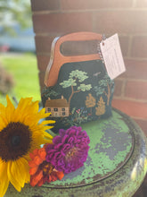 Load image into Gallery viewer, Small English Garden Wooden Handled  Clutch