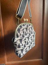 Load image into Gallery viewer, Large Cross body Clutch Raven/Crow Tim Holtz Halloween Fabric
