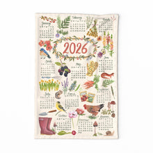 Load image into Gallery viewer, 2026 Calendar Tea Towel PRE-ORDER