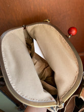 Load image into Gallery viewer, “Wrented” Large Crossbody Clutch Bag with Charley Harper Canvas Fabric