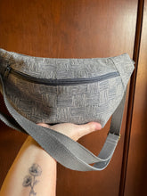 Load image into Gallery viewer, Blaire bag in Cross Weave canvas fabric