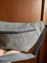 Load image into Gallery viewer, Blaire bag in Cross Weave canvas fabric