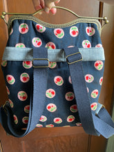Load image into Gallery viewer, Rose Large Backpack Clutch Bag
