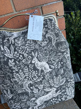 Load image into Gallery viewer, Large Rifle Paper Co. Canvas Clutch Bag Backpack