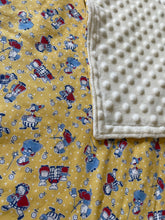 Load image into Gallery viewer, Nursery Rhyme Cotton/Minky Blanket