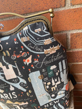 Load image into Gallery viewer, Women’s Small Backpack Bon Voyage Fabric Rifle Paper Co