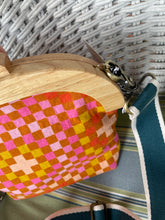Load image into Gallery viewer, Wooden Frame Granny Square Crossbody Clutch bag