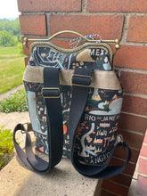 Load image into Gallery viewer, Women’s Small Backpack Bon Voyage Fabric Rifle Paper Co