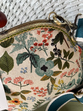 Load image into Gallery viewer, Floral Rifle Paper Co. Print Crossbody Clutch