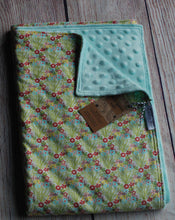 Load image into Gallery viewer, Chantilly floral bouquet blanket