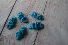 Load image into Gallery viewer, Blue Scrunchie Clip