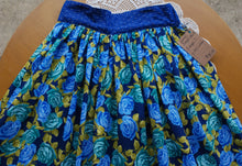 Load image into Gallery viewer, Hazel Skirt Size 7 Blue Floral
