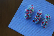 Load image into Gallery viewer, Butterflies and Berries Floral Scrunchie Clip