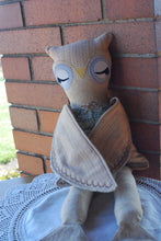 Load image into Gallery viewer, Atlas Owl Linen Doll