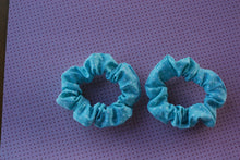 Load image into Gallery viewer, Blue Star Scrunchie