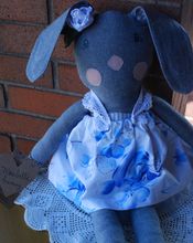 Load image into Gallery viewer, Maybelle Bunny Linen Doll