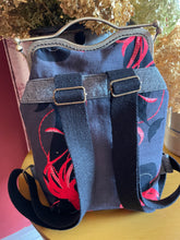 Load image into Gallery viewer, Squid + Whale Charley Harper Canvas Backpack Clutch Bag