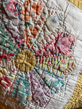 Load image into Gallery viewer, Vintage Quilt Small Backpack Clutch bag