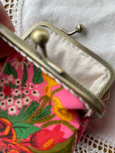 Load image into Gallery viewer, Pink Floral Women’s coin purse