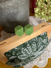 Load image into Gallery viewer, Green Rabbit Wooden Frame Clutch