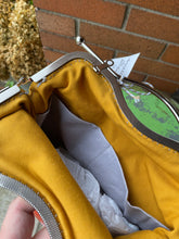 Load image into Gallery viewer, Women’s Small Backpack Clutch Bag- typewriters