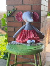 Load image into Gallery viewer, Ella Elephant Linen Doll