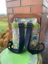 Load image into Gallery viewer, Women’s Mushroom Small Backpack/wooden closure
