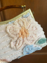 Load image into Gallery viewer, Floral Chenille Clutch bag