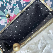 Load image into Gallery viewer, White Rosette Women’s Clutch