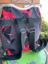 Load image into Gallery viewer, Squid + Whale Charley Harper Fabric Large Clutch Backpack