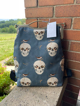 Load image into Gallery viewer, Women’s Charley Harper Canvas Print Backpack Clutch Bag