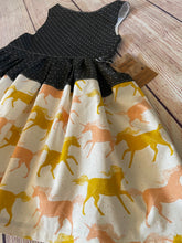 Load image into Gallery viewer, Unicorn Lazy Susan Dress size 6/7
