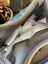 Load image into Gallery viewer, Women’s Large Backpack Clutch Bag in Cotton + Steel Canvas