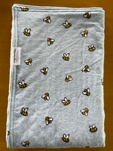 Load image into Gallery viewer, Bumblebee Flannel and Minky Blanket