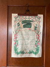 Load image into Gallery viewer, 2023Year of the Rabbit Linen Tea Towel Calendar