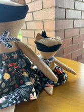 Load image into Gallery viewer, Felicity Fox MINI Handmade Linen Doll