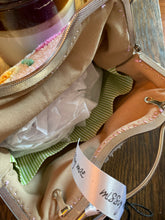 Load image into Gallery viewer, Women’s Chenille Clutch (upcycled chenille bedspread)