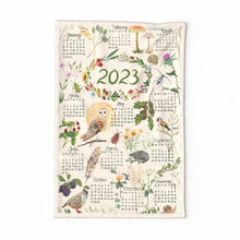 Load image into Gallery viewer, PRE ORDER Tea Towel Calendar 4 designs